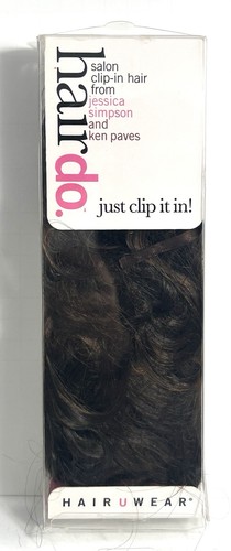 Jessica Simpson 100% Capelli Umani Clip-in Capelli da HairUWear Extension Bruni