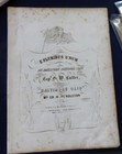 1849 QUARTETTE PATRIOTIC ..E PLURIUS UNUM..FLAG .BALTIMORE  CAPT. W. CUTTER — photo 1