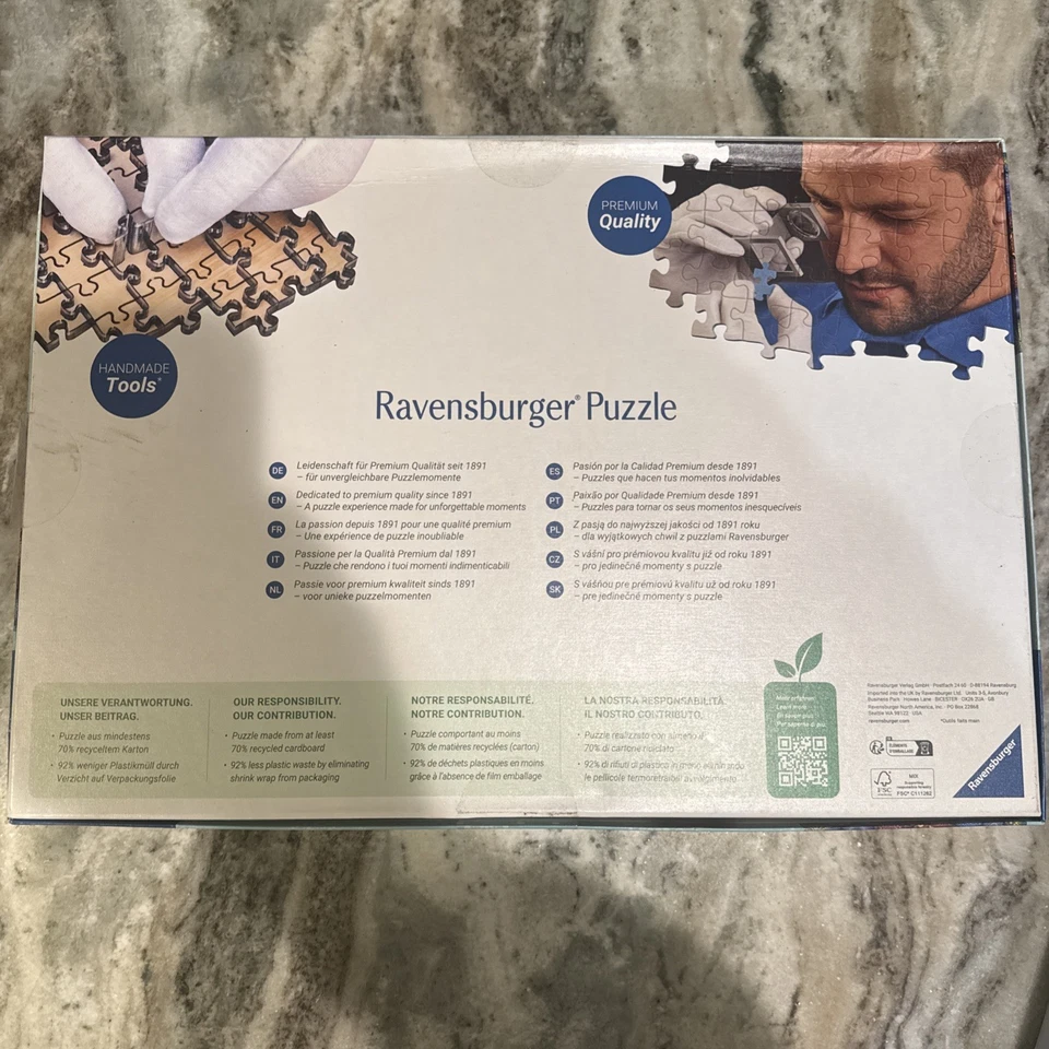 Ravensburger 拼图 2000 件 Eispeth McLean 2022 辐射彩虹曼达拉斯 — 第 2/4 张图片