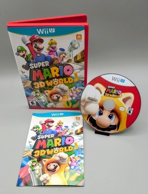 Super Mario 3D World (Wii U) Complete W Manual Tested & Working