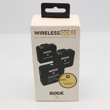 Rode Wireless Go II Dual Channel Microphone System HH0185297