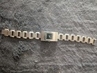 Oleg Cassini Women's Rectangle Black Dial Quartz Silver Bracelet Watch — photo 3