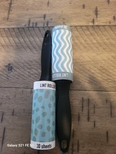 Lot Of 2 Lint Rollers With 30 Sheet. New Unbranded. As Pictured.