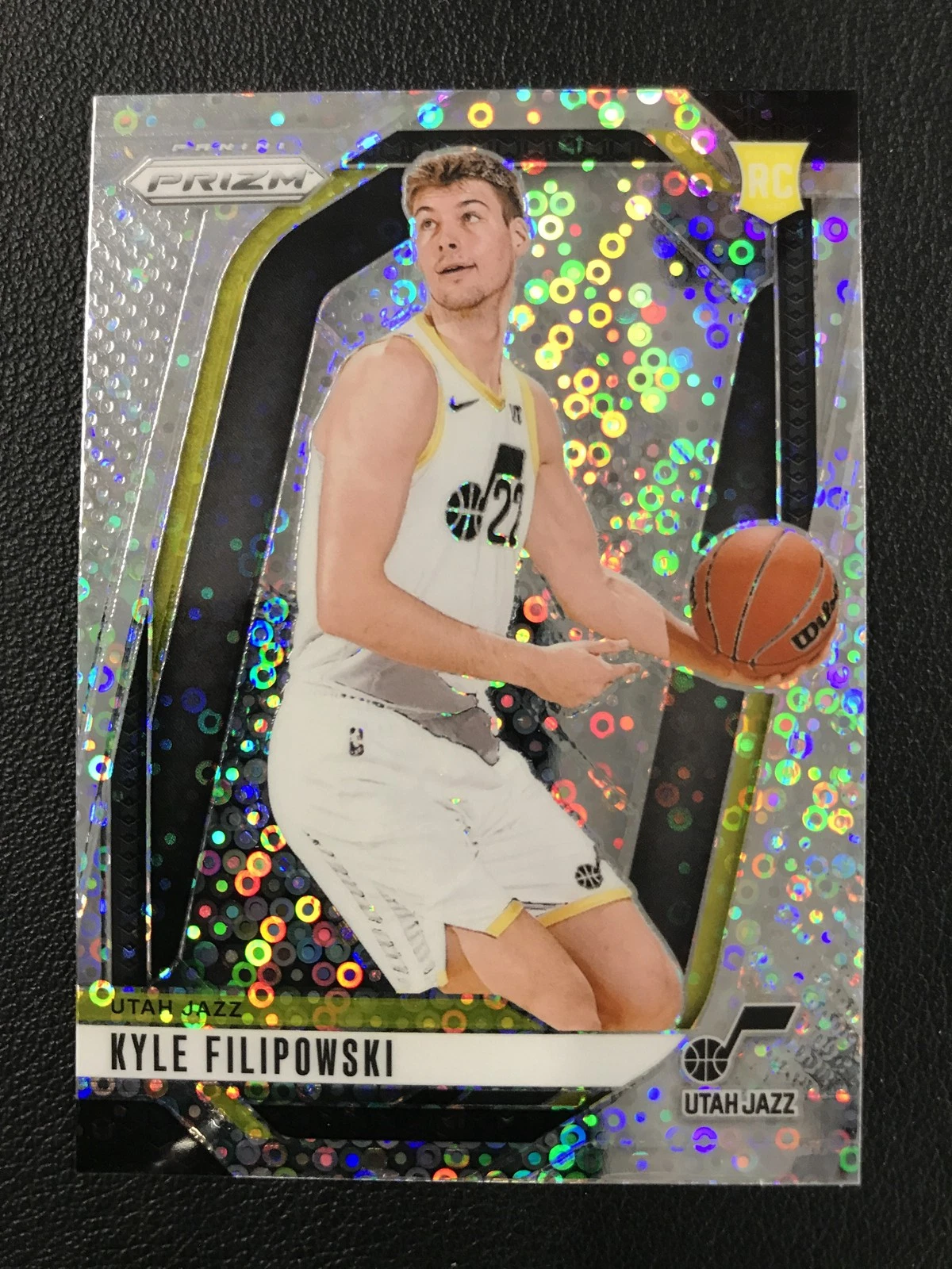 2024-25 Panini Prizm #263 Kyle Filipowski Fast Break Prizm Utah Jazz