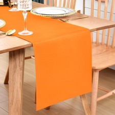 Farmhouse Orange Table Runner Dining Table Runners 48 Inches Long Coffee Table R