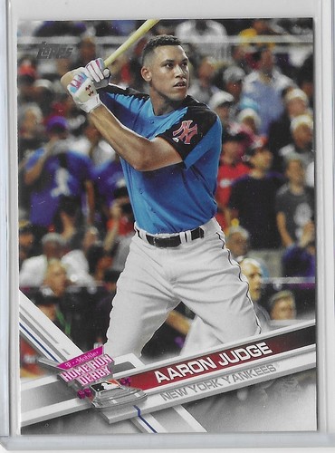 Aaron Judge [Gold] #US1 2017 Topps Update card