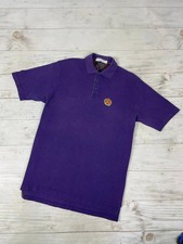 Vintage Burberrys Polo Shirt 90s Men Size 2XL Purple