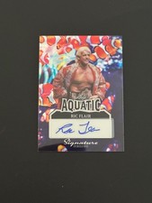 RIC FLAIR 2025 LEAF SIGNATURE SERIES AQUATIC AUTO 1/1 LAVA SP WOOOOO