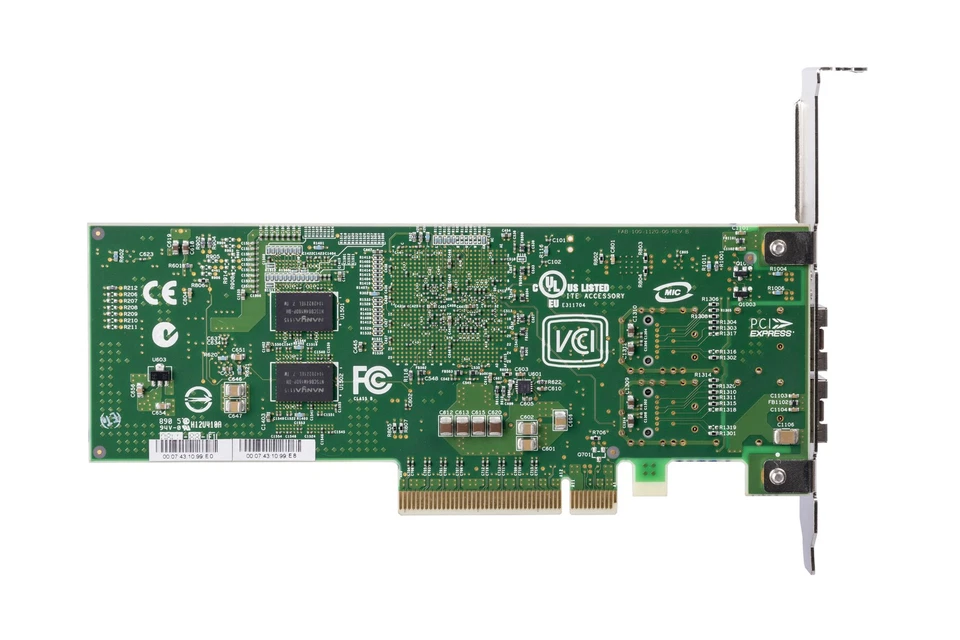 Network Card Chelsio T420-CR 2x10GbE SFP+ CNA PCIe 2.0x8 110-1120-40 - Image 3 of 3