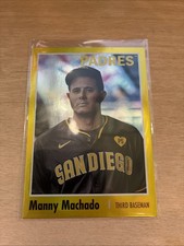 2024 Topps Archives - 1970 Topps Manny Machado #102 Yellow Foilboard