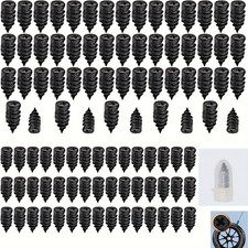 100 Pcs Rubber Tire Nail Repair Kit Screw In Tire Plugs for Car Truck SUV Van