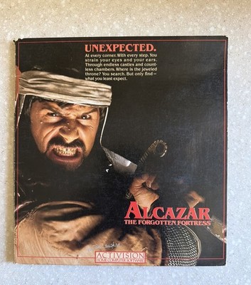 Alcazar the Forgotten Fortress by Activision for Apple II,IIe,IIc,IIgs