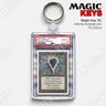 Mox Sapphire Unlimited Edition | XL "PSA Graded" Magic The Gathering Keyring