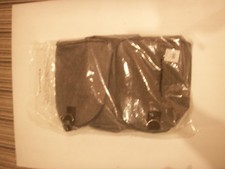 Bawełniana torba podróżnicza weekendowa nowa z metkami szara płótno z torbą na pranie