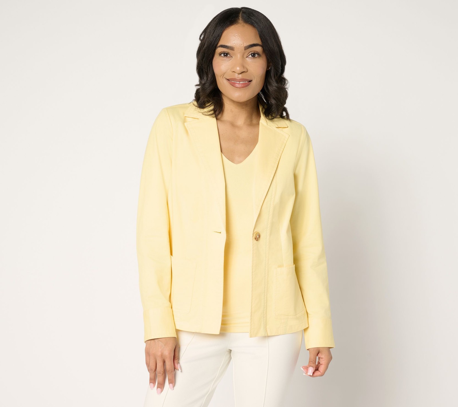 Joan Rivers Classics Collection Women's Jacket Sz XL Regular Tan/Beige A682062