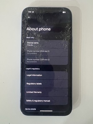 Google Pixel 8a  128GB T-Mobile Blue
