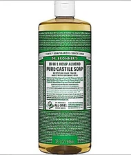 Dr. Bronner's Magic Pure Castile Liquid Soap Bodywash - Almond - 32 fl oz