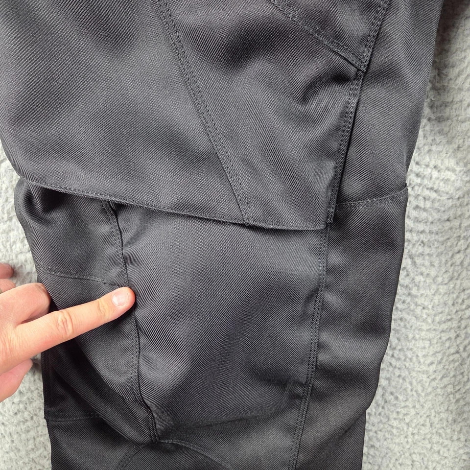 Pantalones de moto Alpinestars negros acolchados rodillas talla 36" etiqueta negra Foto 4 de 4