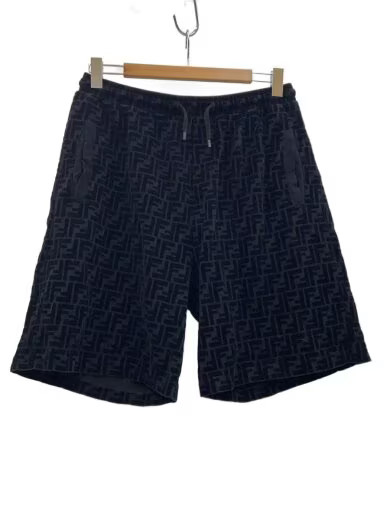 FENDI/Shorts/Size 52/Cotton/Black/FB0689