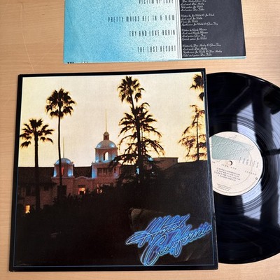 Eagles Hotel California 1970s US Press LP Complete W/Original Sleeve! EX/EX