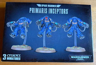 Warhammer 40.000 Space Marines Primaris Inceptors NEU