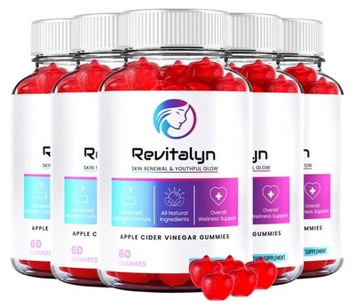 (5 pack) Revitalyn Gummies - Skin and Body Support Formula for Overall Beauty