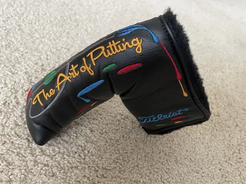 NEW Scotty Cameron California Art Of Putting Black Blade Putter Headcover Tour T