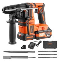 Vevor Akku-Bohrhammer Sds-Plus 13/16 Zoll 20V Akku-MeißElhammer Beton Mauerwerk