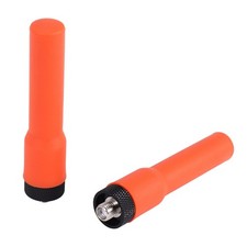 2X(Walkie Talkie Soft Antenna -20  Short Aerial SMA-F Dual Band VHF UHF1609