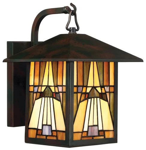 Quoizel Inglenook 11 3/4" High Valiant Bronze Outdoor Wall Light - Picture 2 of 4