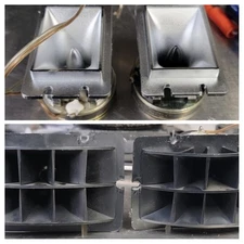 2 Pair Calrad (2) 20-270 (2) 20-259 Horn Tweeters (4). Multi Cell 