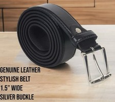 Leatherboss Genuine Leather Men Big and Tall Size 46" - 48  Belt