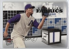 2006 Fleer Ultra Fine Fabrics Troy Glaus #FM-TG 19bs