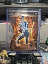 2025 Panini Silhouette - Roger Staubach Super Bowl VI Die Cut Card. #20