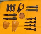 G.I. GI JOE gijoe COBRA RATTLER PARTS LOT #27 turret bombs missiles ++ FREE SHIP