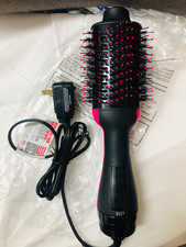 Revlon One-Step Volumizer Hair Dryer and Styler Round Brush Blowout Black