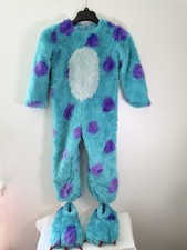 Disfraz Pottery Barn Niños Sulley 4-6 Monsters Inc Disney Pixar Sin Cabeza