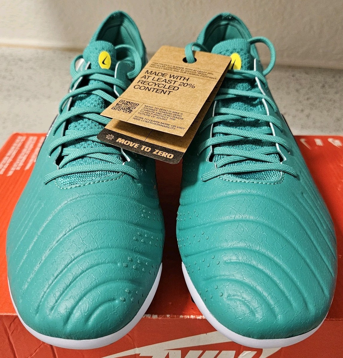 Nike Tiempo Legend 10 Elite FG Soccer Cleats Stadium Green  display picture 1