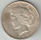 1923 Peace Silver Dollar
