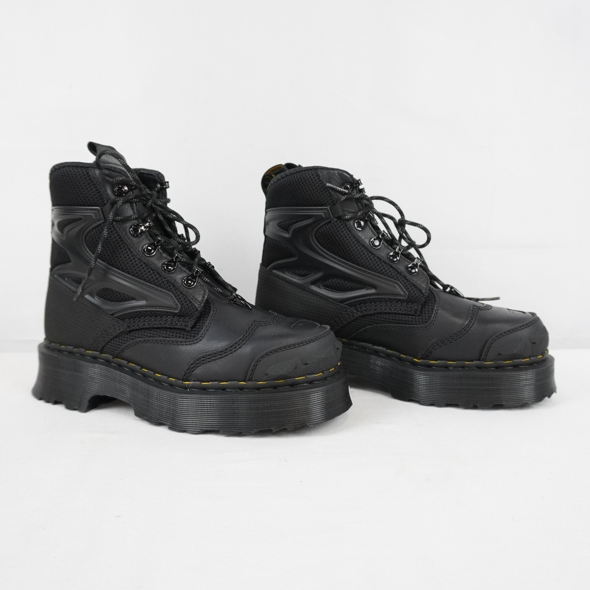 Dr. Martens EXOSHIELD XX01 Steel Toe Boots Black - Unisex Size M8
