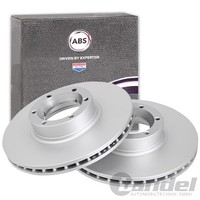 2X A.B.S. Bremsscheiben 280Mm Vorne Passend FüR Opel Movano Renault Master