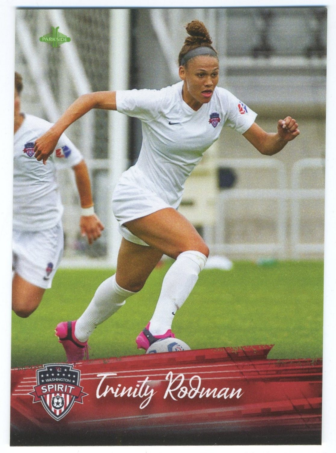2021 Parkside TRINITY RODMAN Rookie Card RC NWSL #108 Washington Spirit USWNT