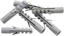 Brick Wall Anchors, Heavy Duty Plastic Concrete Anchor for Gray 