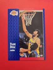 1991-92 Fleer Vlade Divac #97 Basketball Los Angeles Lakers