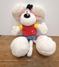 Vintage DIDDLE Plushie Mouse – Strawberry Top & Shorts – Thomas Goeltz Design