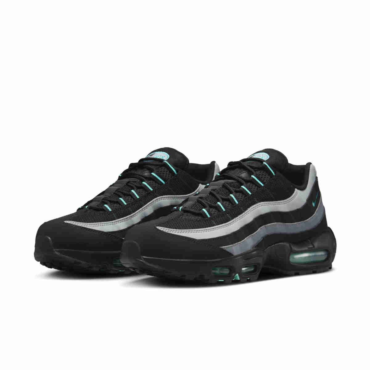 ハイパーブラックバス95 Nike Air Max 95 Black Aurora Green HV6062-001 Men Size | eBay