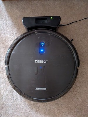 ECOVACS DEEBOT 710 Robot Vacuum Cleaner - Black