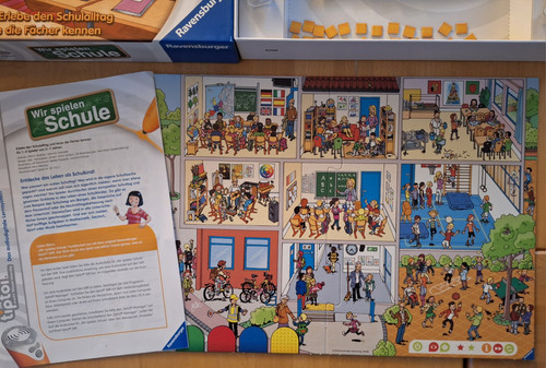 Lernspiel Tiptoi Wir Spielen Schule Von Ravensburger - Bild 6 von 6