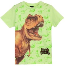 Dino World T-Shirt 77017 Jungen Olive Grün  98,104,116,128 Püttmann NEU