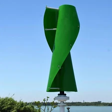 2KW 48V Vertical Axis Wind Turbine Green Maglev Wind Power Generator 1.5M Blades